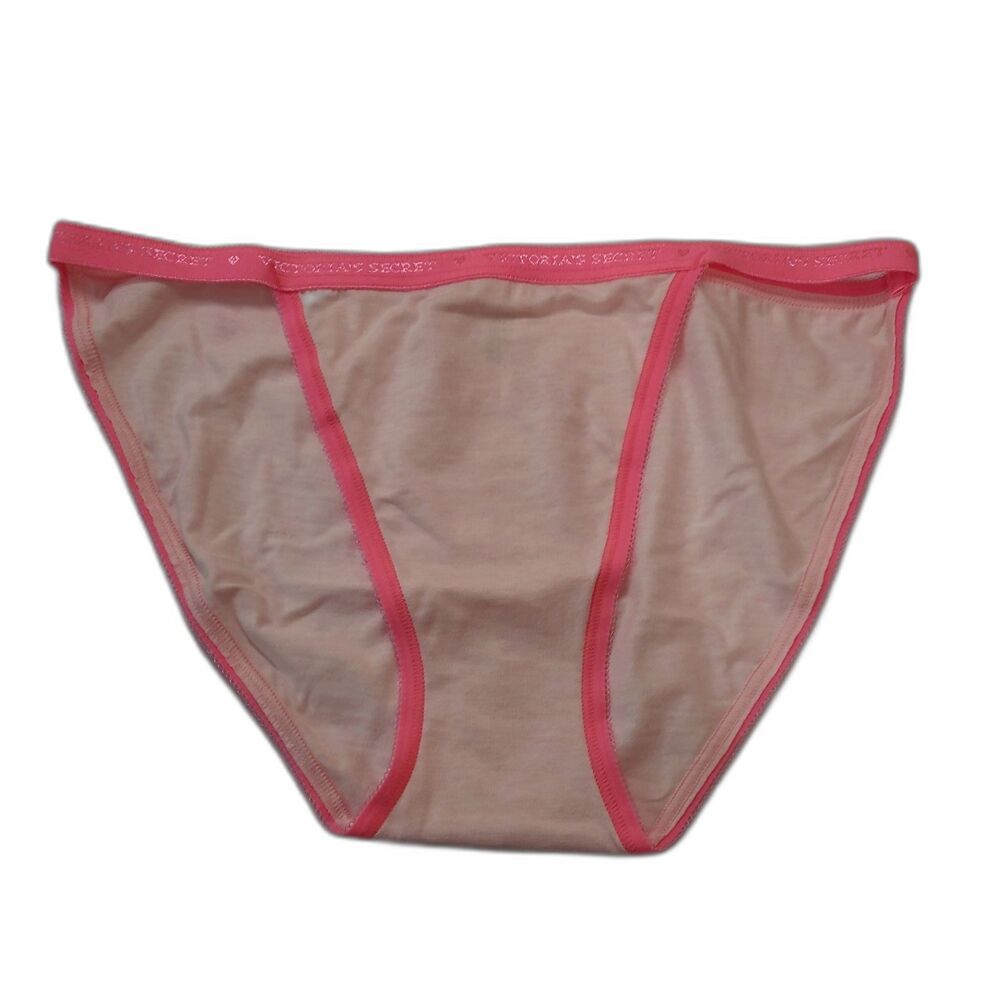Victoria’s Secret String Bikini Panty – Size S/P – 95% Cotton – New With Tags